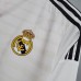 Real Madrid 14/15 Home White Long Sleeve Soccer Jersey